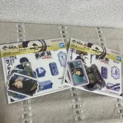 一番くじ 銀魂展 ステッカー 志村新八 高杉晋助
