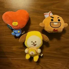 BT21 ぬいぐるみ3点セット