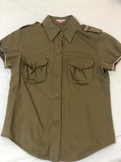 ポールスミス半袖ミリタリーシャツ　激安　貴重　おしゃれ　モテ服