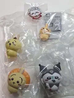 ちいかわ カプセルトイ ちいかわレストラン うさぎ モモンガ 5点セット