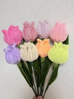 モールフラワー チューリップ 枯れない花束 2本～