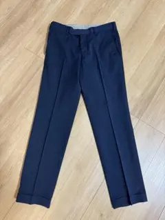 スーツ　ズボン　ネイビー