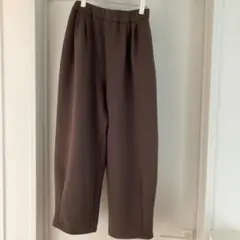 カーブパンツ ワイドパンツ