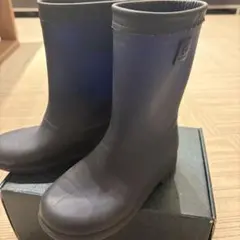 ムーンスター　長靴　紺　20cmEE 通学にも