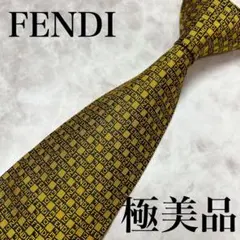 FENDI フェンディ ネクタイ ズッキーノ イタリア製 ストライプ - メルカリ