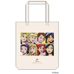 Disney POPUP商品ディズニー プリンセス プリント トートバッグ