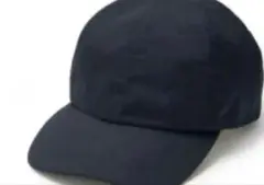 新品★無印良品　風を通す　ちいさく　まとまるキャップ黒