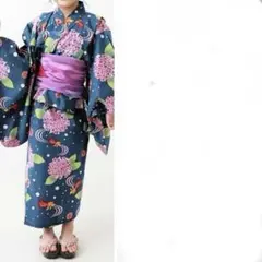 デビロック　2way浴衣　女の子　キッズ浴衣