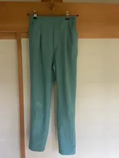 ウエストゴム ワイドパンツ