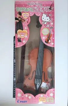 ハローキティ　ファイバードールバイオリン ✨極希少✨ハローキティ ファイバードールバイオリン ぬいぐるみ