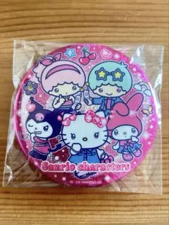 サンリオキャラクターズ　キラキラBIG缶バッジ2