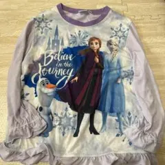 アナと雪の女王　パジャマ 130cm 上のみ　　エルサ　長袖