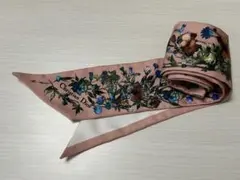新品★Christian Dior 花柄シルクスカーフのサムネイル