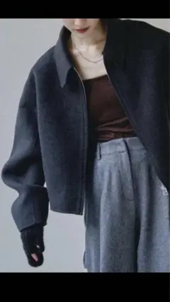 TODAYFUL Wool Zip Blouson ウールジップブルゾン