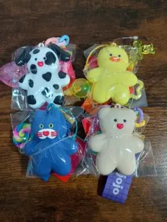 mojojojo じゃらじゃらキーホルダー 全4種セット