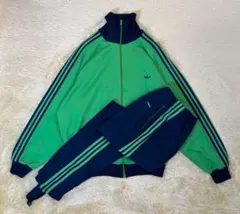 adidas セットアップ　7号　80s トラックジャケット　トラックパンツ