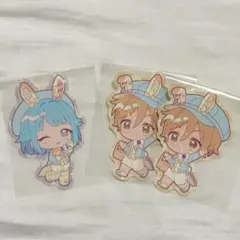 あんスタ 真白友也 紫之創 アニカフェ ステッカー