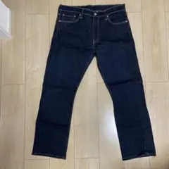 Levi's ダークブルー ストレートデニム