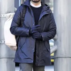 narifuri ナリフリ サイドスプリットハーフコート NF2003 ネイビー