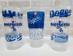 ロサンゼルス　ドジャース カップ 3個セット スタジアム限定