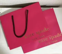 kate spade NEW YORK ショップ袋 2枚セット