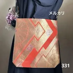 帯リメイクバッグ 331 ショルダー 斜めがけ サコッシュ　(メルカリ)