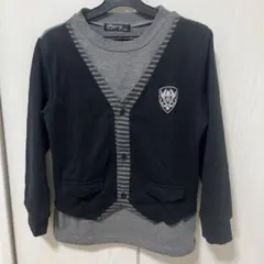 カーディガン風トレーナー 140