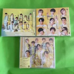 Snow Man CD シングル【HELLO HELLO】 3形態セット