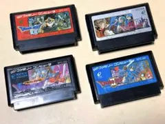 闇*ん様 【動作確認済み】FC ソフト4本セットドラゴンクエスト1.2.3.4.