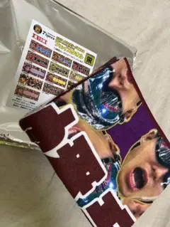 阪神タイガース　優勝記念　顔柄シークレットビールかけフェイスタオル　小幡竜平選手
