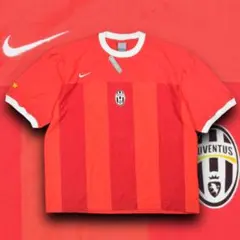 00s Nike ユベントス リンガーTシャツ センターロゴ y2k