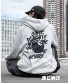 ビックシルエット アソートグラフィック フーディー　パーカー