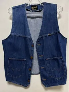 Wrangler インディゴデニム ベスト