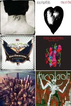 【最終値下げ!最安値級!】FooFighters関連CD6枚セット