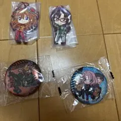 エヴァ　グッズ　まとめ売り ラバーマスコットキーホルダー、缶バッジ