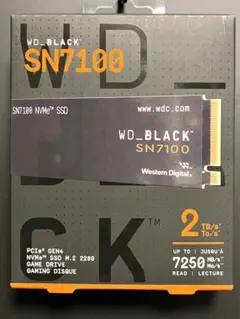 【新品未開封】WD ウエスタンデジタル SSD 2TB