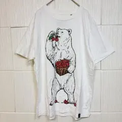 ゴースローキャラバン　tシャツ go slow caravan　クマ　リンゴのサムネイル