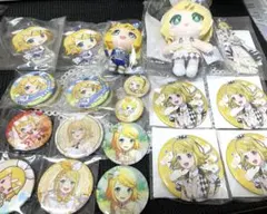 鏡音リン グッズ まとめ売り 缶バッジ ぬいぐるみ アクリルスタンド