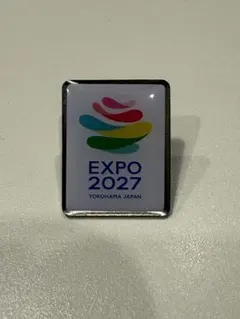 横浜 花博 ピンバッジ 黒 ロゴマーク ブラック EXPO 2027 - メルカリ