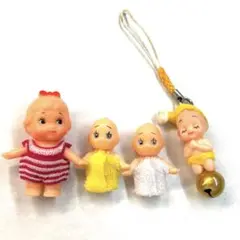 レトロ　キューピー　ミニチュア　セット　女の子　りぼん