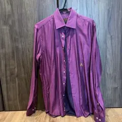 ETRO Milano 40 長袖シャツ グレー ペガサス刺繍 - メルカリ