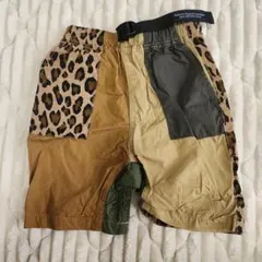 レオパード柄 パッチワークパンツ 90cm