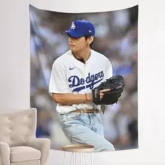 ☆ BTSタペストリー　MLB テヒョン V テテ ☆