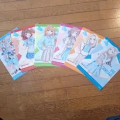 学園アイドルマスター　クリアファイル　ローソン