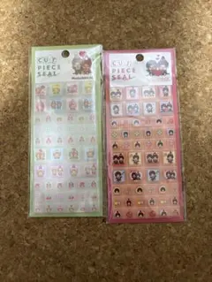 正規品　モンチッチ　タイルシール　カットピースシール　2点set