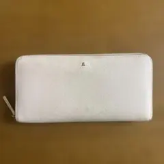 ランバン　長財布　ピンク