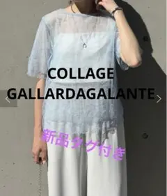 【新品タグ付き】コラージュガリャルダガランテ　チュール半袖Tシャツのサムネイル