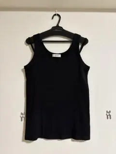 ☆GALLEST☆黒リブタンクトップ