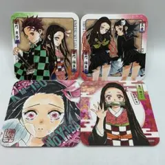鬼滅の刃 ジャンプショップ限定 原作アートコースター 竈門禰豆子 セット