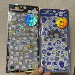 光る　ジュエルプチドロップ　 ネコ シマエナガ　セット